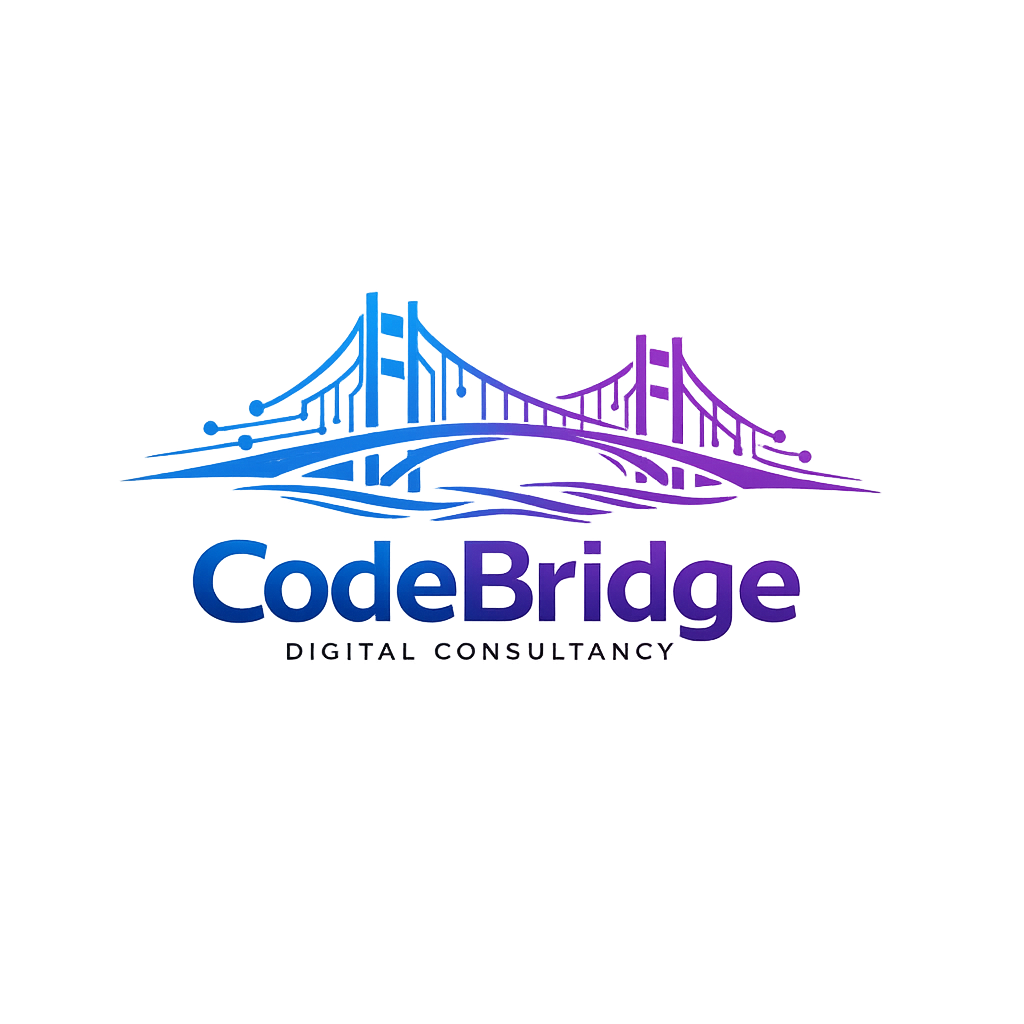 CodeBridge brand logo